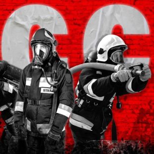 Fotografia strażaków z profilu Toughest Firefightert Challenge na portalu Facebook