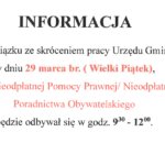Pomoc wielki piątek
