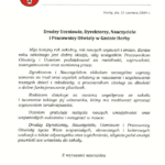 list na zakończenie roku szkolnego23-24