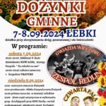Plakat Dożynki Gminne Łebki ostateczny